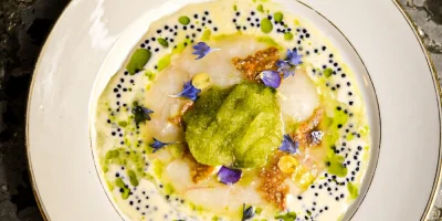 Restaurant-Braisenville_Carpaccio-de-langoustine_-oeuf-fume-et-granite-livechevf